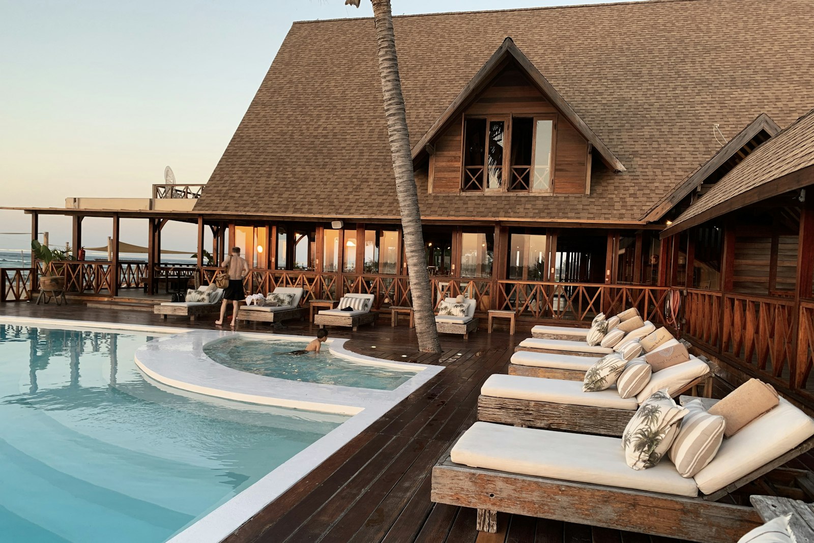 A calm luxury hotel interior prepared for guests